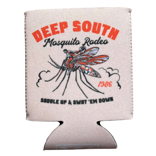 Deep South Mosquito Rodeo Koozie